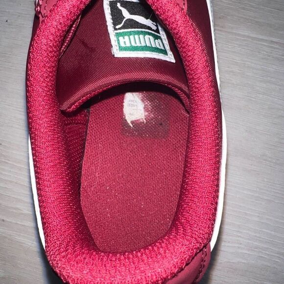 Puma Roma Basic Burgundy/White 362795-22 Youth 3.5C - Picture 9 of 11